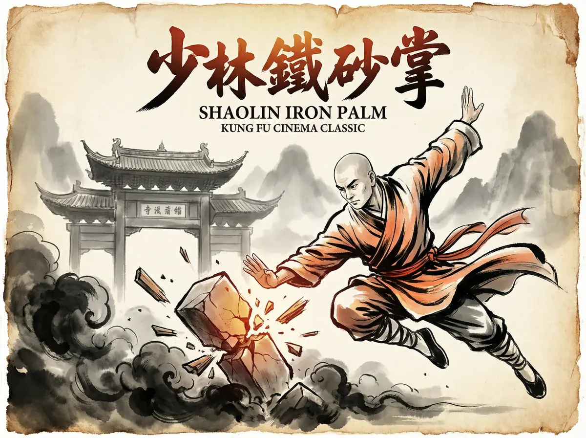功夫电影海报：少林铁砂掌 - 四虎tv