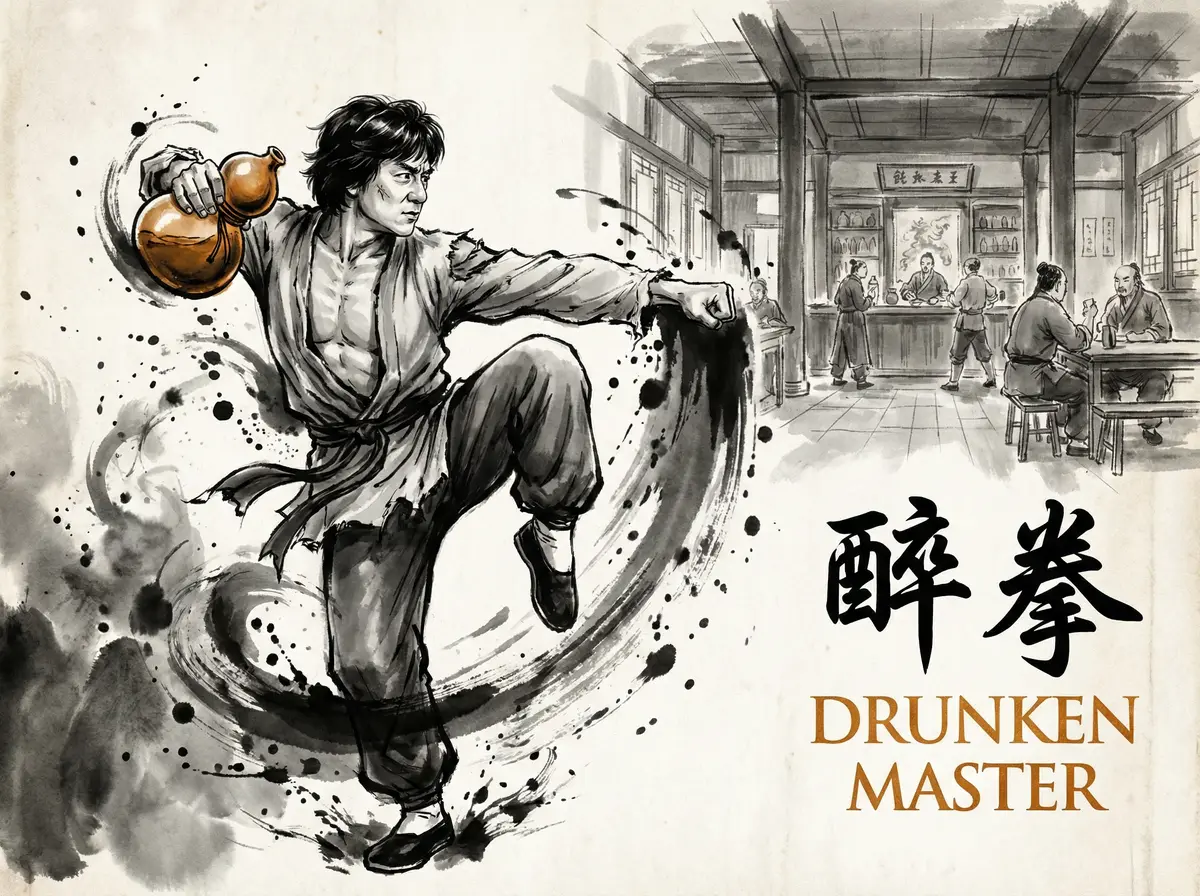 功夫电影海报：醉拳 - 四虎tv